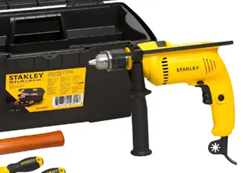 Kit Furadeira Stanley 1/2” 600W