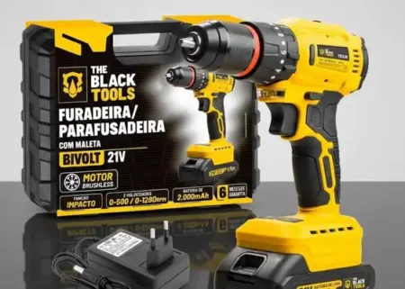 Parafusadeira Furadeira The Black Tools