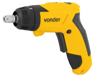 Parafusadeira Vonder PBV 120 com bateria e kit de acessórios