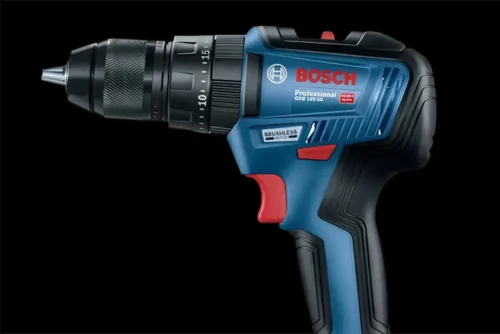 Parafusadeira Bosch GSB 18V-50 profissional com função impacto e alto torque