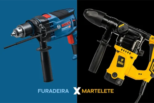 furadeira ou martelete para concreto qual escolher comparação