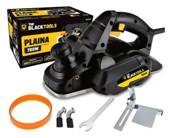 Plaina Elétrica The Black Tools BFP780